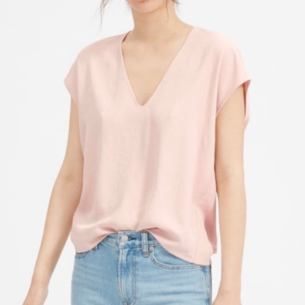 Everlane GoWeave Rose Top